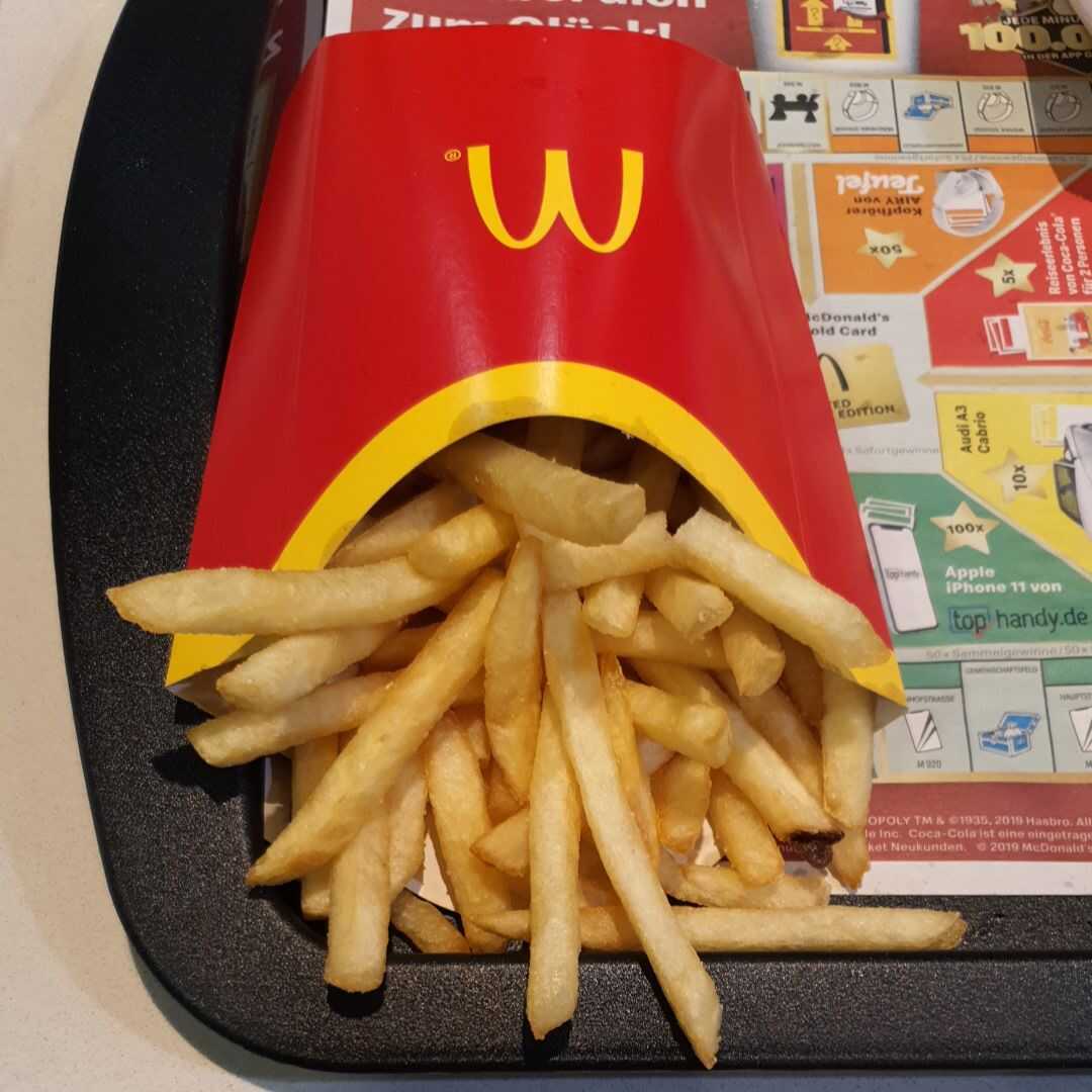 Wie Viele Kalorien Hat Eine Große Portion Pommes Von Mcdonald’s?